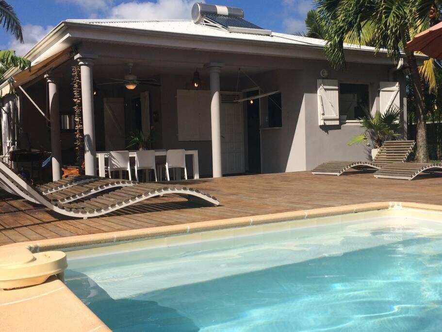La Charmante Villa Coco Avec Magnifique Vue Mer Le Marin Экстерьер фото