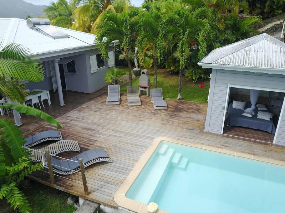 La Charmante Villa Coco Avec Magnifique Vue Mer Le Marin Экстерьер фото