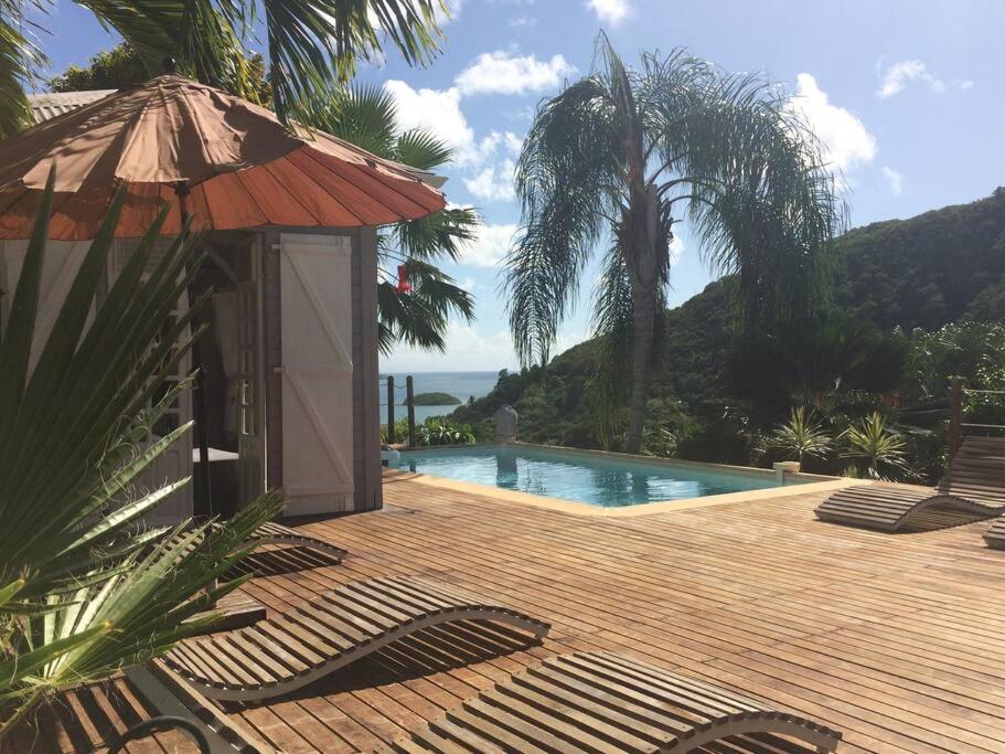 La Charmante Villa Coco Avec Magnifique Vue Mer Le Marin Экстерьер фото